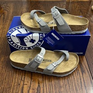 New Birkenstock Mayari dove gray size 8